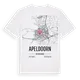 Apeldoorn karta t-shirt