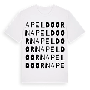 Apeldoorn ordlek t-shirt – ekologisk bomull t-shirt från Pinshirt