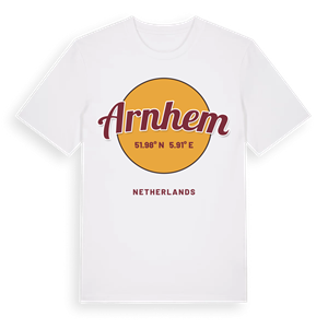 Arnhem cirkel t-shirt – ekologisk bomull t-shirt från Pinshirt