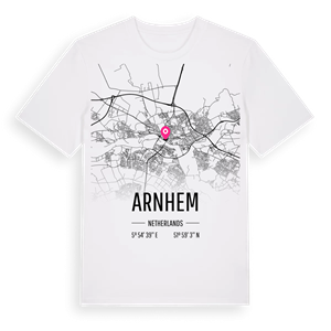 Arnhem karta t-shirt – ekologisk bomull t-shirt från Pinshirt