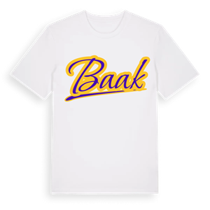 Baak baseball t-shirt – ekologisk bomull t-shirt från Pinshirt