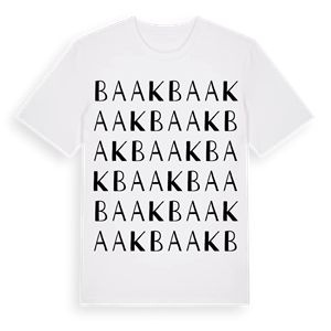 Baak ordlek t-shirt – ekologisk bomull t-shirt från Pinshirt