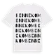 Bennekom ordlek t-shirt