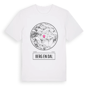 Berg en Dal t-shirt – ekologisk bomull t-shirt från Pinshirt