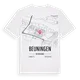 Beuningen karta t-shirt