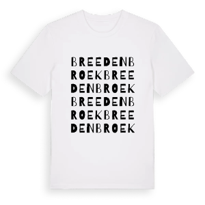 Breedenbroek ordlek t-shirt – ekologisk bomull t-shirt från Pinshirt