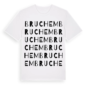 Bruchem ordlek t-shirt – ekologisk bomull t-shirt från Pinshirt