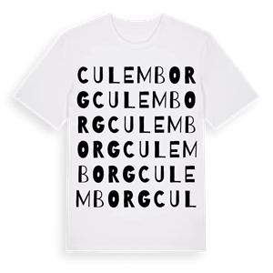 Culemborg ordlek t-shirt – ekologisk bomull t-shirt från Pinshirt