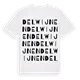 Delwijnen ordlek t-shirt