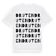 Druten ordlek t-shirt