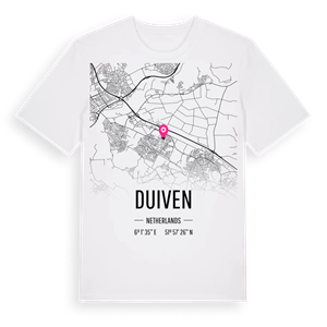 Duiven karta t-shirt – ekologisk bomull t-shirt från Pinshirt