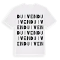 Duiven ordlek t-shirt