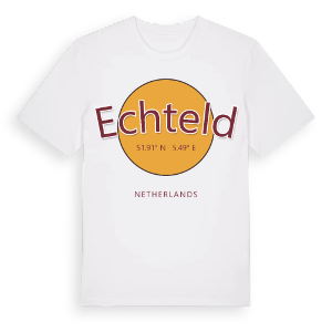 Echteld cirkel t-shirt – ekologisk bomull t-shirt från Pinshirt