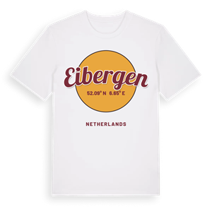 Eibergen cirkel t-shirt – ekologisk bomull t-shirt från Pinshirt