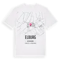 Elburg karta t-shirt