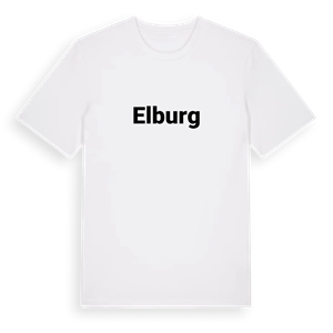 Elburg fetstil t-shirt – ekologisk bomull t-shirt från Pinshirt
