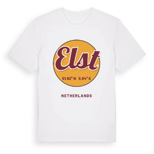 Elst cirkel t-shirt – ekologisk bomull t-shirt från Pinshirt