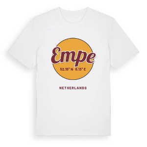 Empe cirkel t-shirt – ekologisk bomull t-shirt från Pinshirt