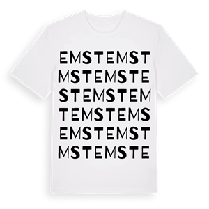 Emst ordlek t-shirt – ekologisk bomull t-shirt från Pinshirt