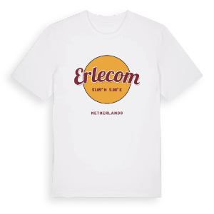 Erlecom cirkel t-shirt – ekologisk bomull t-shirt från Pinshirt