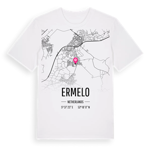 Ermelo karta t-shirt – ekologisk bomull t-shirt från Pinshirt