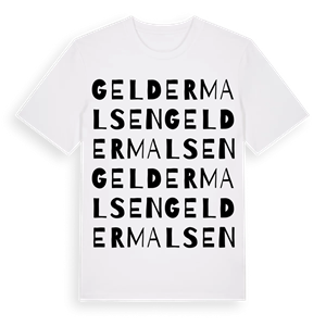 Geldermalsen ordlek t-shirt – ekologisk bomull t-shirt från Pinshirt