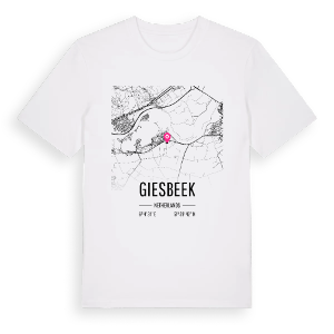Giesbeek karta t-shirt – ekologisk bomull t-shirt från Pinshirt