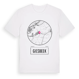 Giesbeek t-shirt – ekologisk bomull t-shirt från Pinshirt