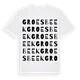 Groesbeek ordlek t-shirt