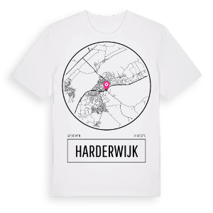 Harderwijk t-shirt – ekologisk bomull t-shirt från Pinshirt