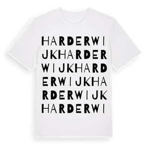 Harderwijk ordlek t-shirt – ekologisk bomull t-shirt från Pinshirt