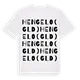 Hengelo (Gld) ordlek t-shirt