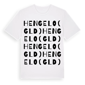 Hengelo (Gld) ordlek t-shirt – ekologisk bomull t-shirt från Pinshirt