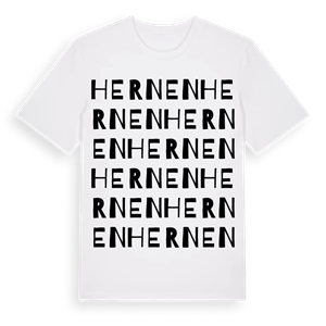Hernen ordlek t-shirt – ekologisk bomull t-shirt från Pinshirt