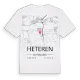 Heteren karta t-shirt