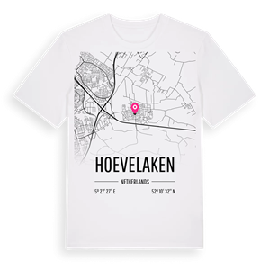 Hoevelaken karta t-shirt – ekologisk bomull t-shirt från Pinshirt