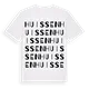 Huissen ordlek t-shirt