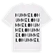Hummelo ordlek t-shirt