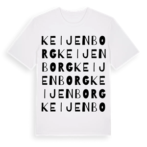 Keijenborg ordlek t-shirt – ekologisk bomull t-shirt från Pinshirt