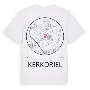 Kerkdriel t-shirt – ekologisk bomull t-shirt från Pinshirt