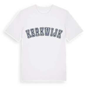 Kerkwijk college t-shirt – ekologisk bomull t-shirt från Pinshirt