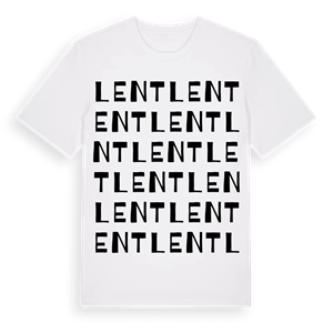 Lent ordlek t-shirt – ekologisk bomull t-shirt från Pinshirt