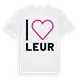 Jag älskar Leur t-shirt stort tryck