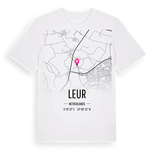 Leur karta t-shirt – ekologisk bomull t-shirt från Pinshirt