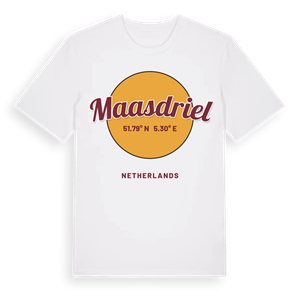 Maasdriel cirkel t-shirt – ekologisk bomull t-shirt från Pinshirt