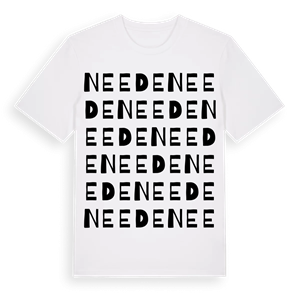 Neede ordlek t-shirt – ekologisk bomull t-shirt från Pinshirt