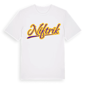 Niftrik baseball t-shirt – ekologisk bomull t-shirt från Pinshirt