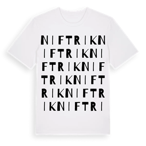 Niftrik ordlek t-shirt – ekologisk bomull t-shirt från Pinshirt