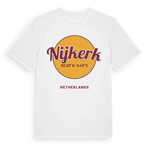Nijkerk cirkel t-shirt – ekologisk bomull t-shirt från Pinshirt
