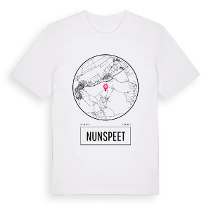 Nunspeet t-shirt – ekologisk bomull t-shirt från Pinshirt